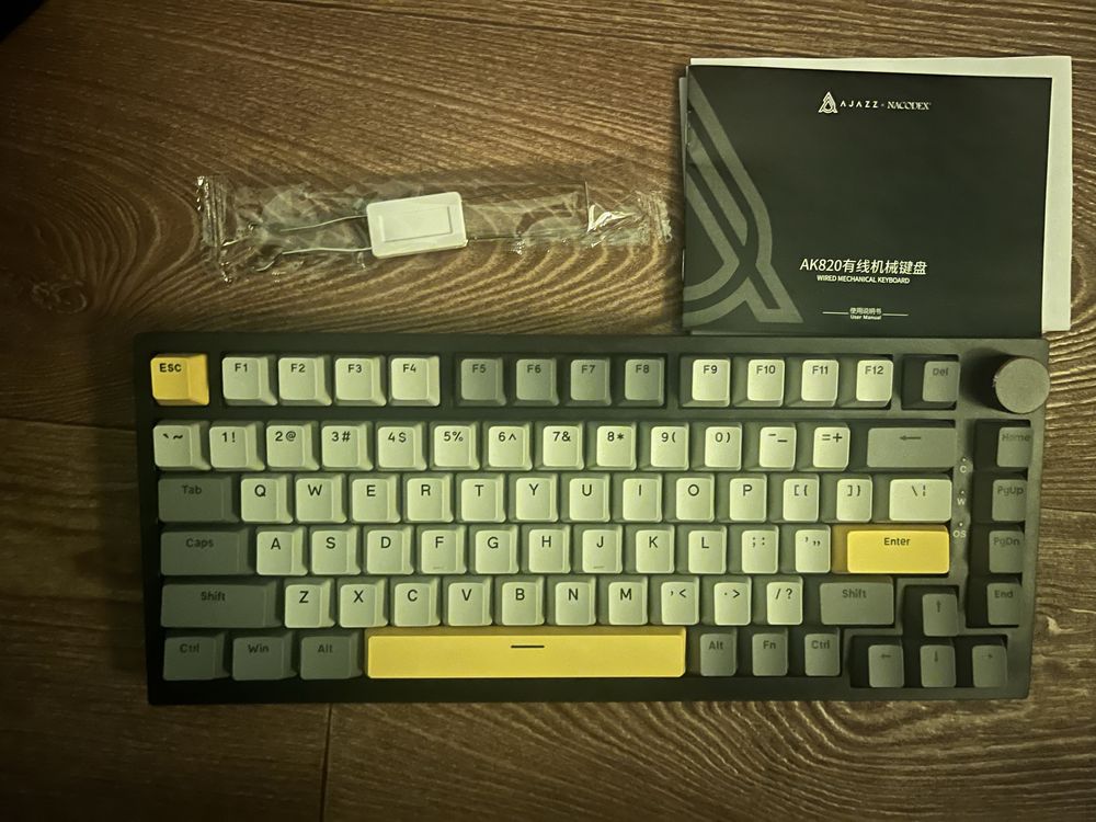 Механічна ігрова клавіатура Ajazz ak820