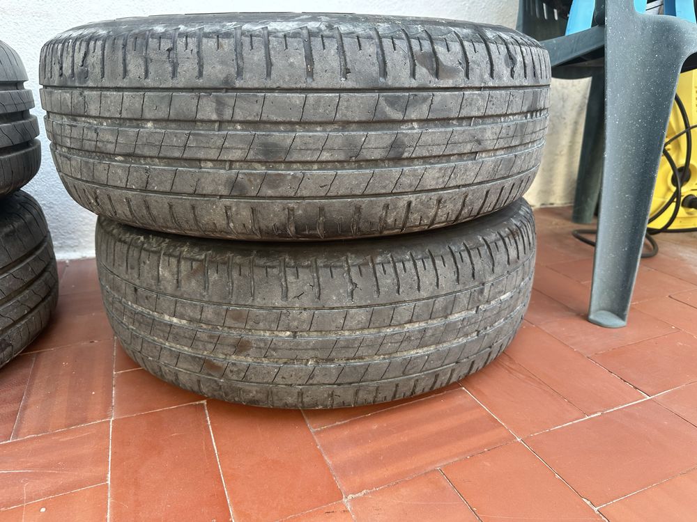 Jantes com pneus Grupo VW 15”  5X112 so montar e andar