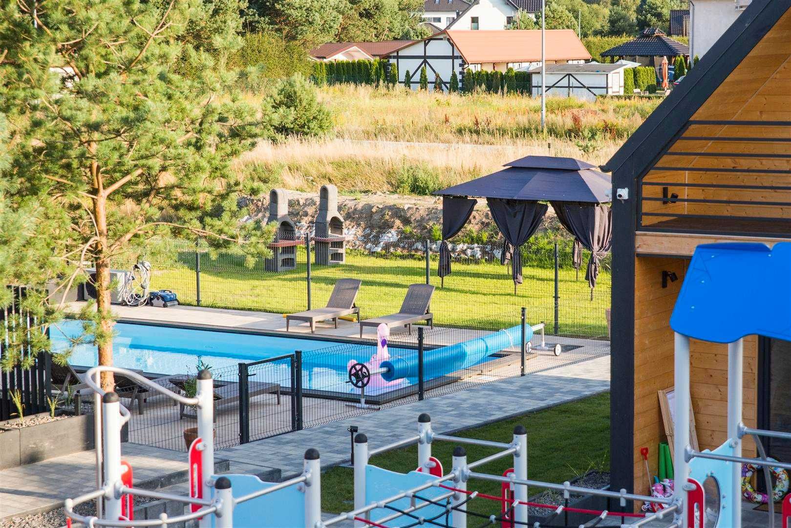 23-30.08.2025 WOLNE Domki z BASENEM nad Morzem  ANIMACJE plac zabaw