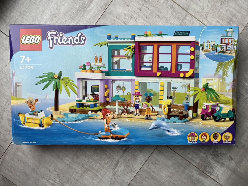 Lego Friends 41709 Wakacyjny domek na plaży