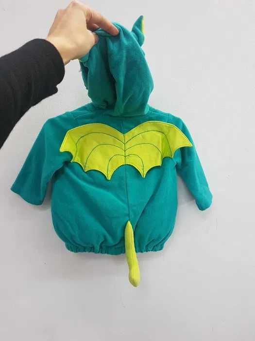 Strój przebranie smok smoczek dinozaur rozmiar 68-74 cm B057