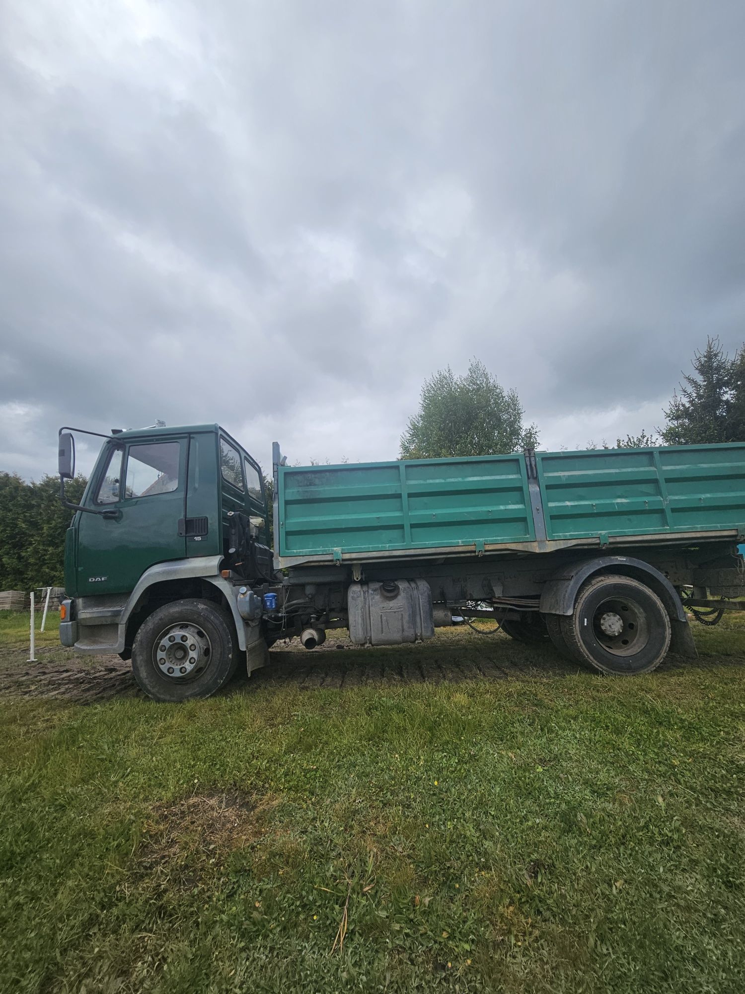 Wywrotka Daf 55 + przyczepa