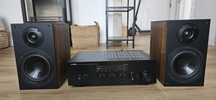 Zestaw HiFi Amplituner Yamaha R-N303D  głośniki Indiana line NOTA 260
