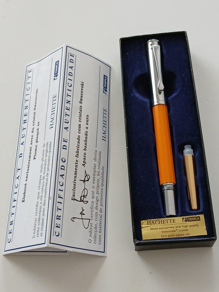 Caneta tinta permanente da Hachette Tompla