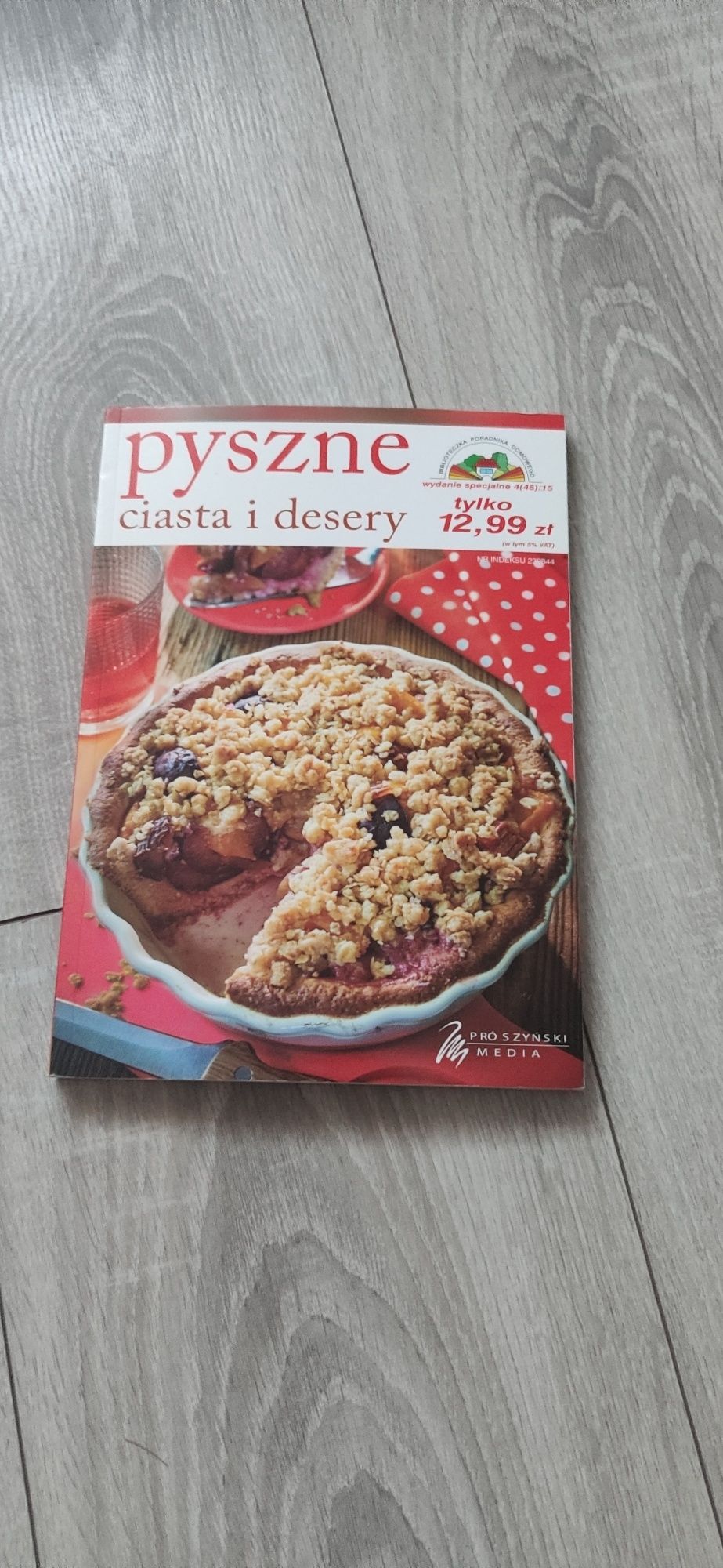 Pyszne ciasta i desery książka Biblioteczka Poradnika Domowego
