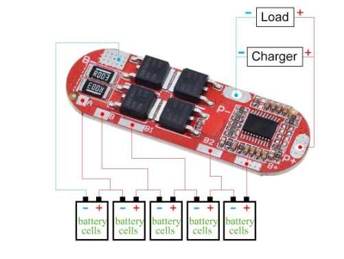 Контролер заряду Li-Ion на 5-3 та 4х аккумуляторів.