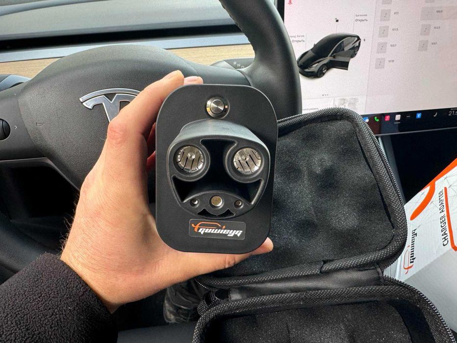 Адаптер GUWIEYG CCS2 - Tesla, перехідник,, швидка зарядка переходник