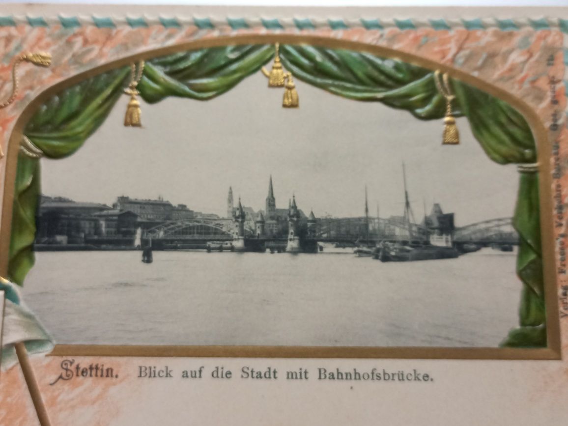 Szczecin (Stettin) - Pomorze - stara pocztówka z początku XX w.