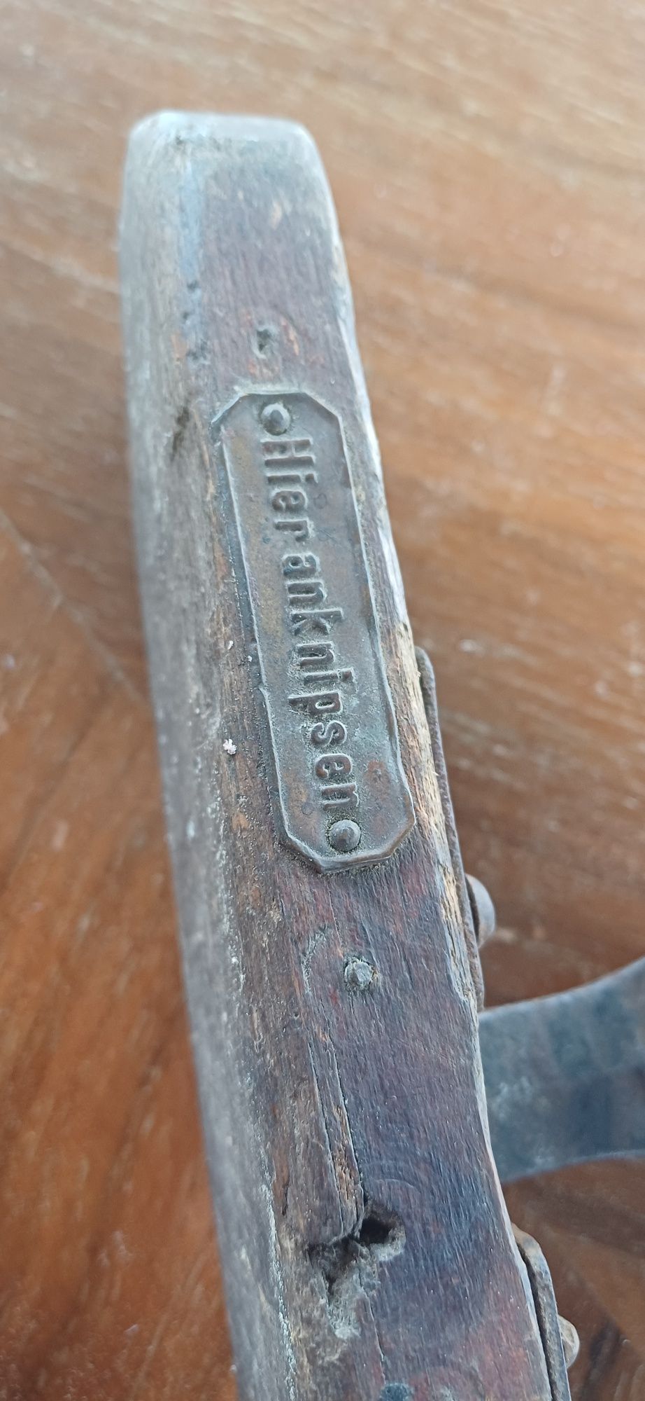 Vintage przedwojenna polerka do podłóg BOHNOFIX okazja