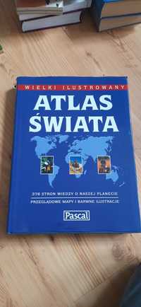 Duży atlas świata