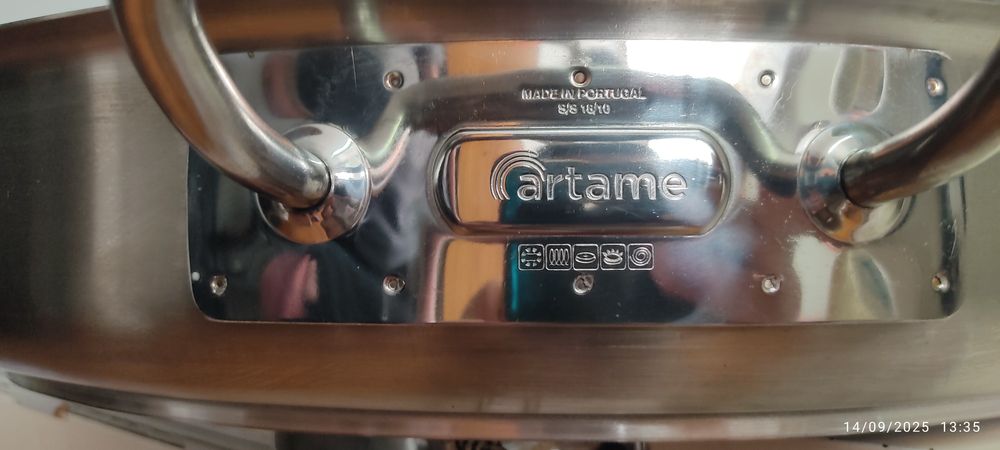 Frigideira industrial de inox