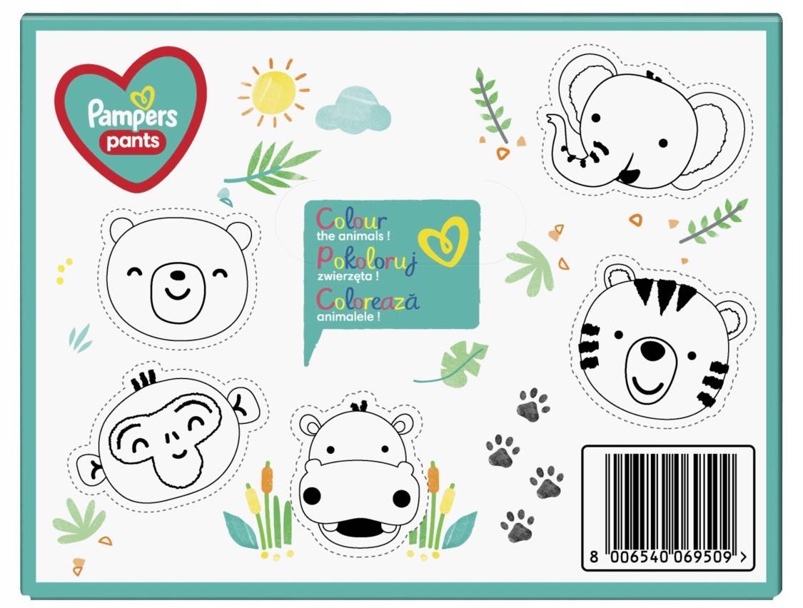 Pampers Pants  Pieluchomajtki rozmiar 5 12-17 kg 96 szt. - Promocja!