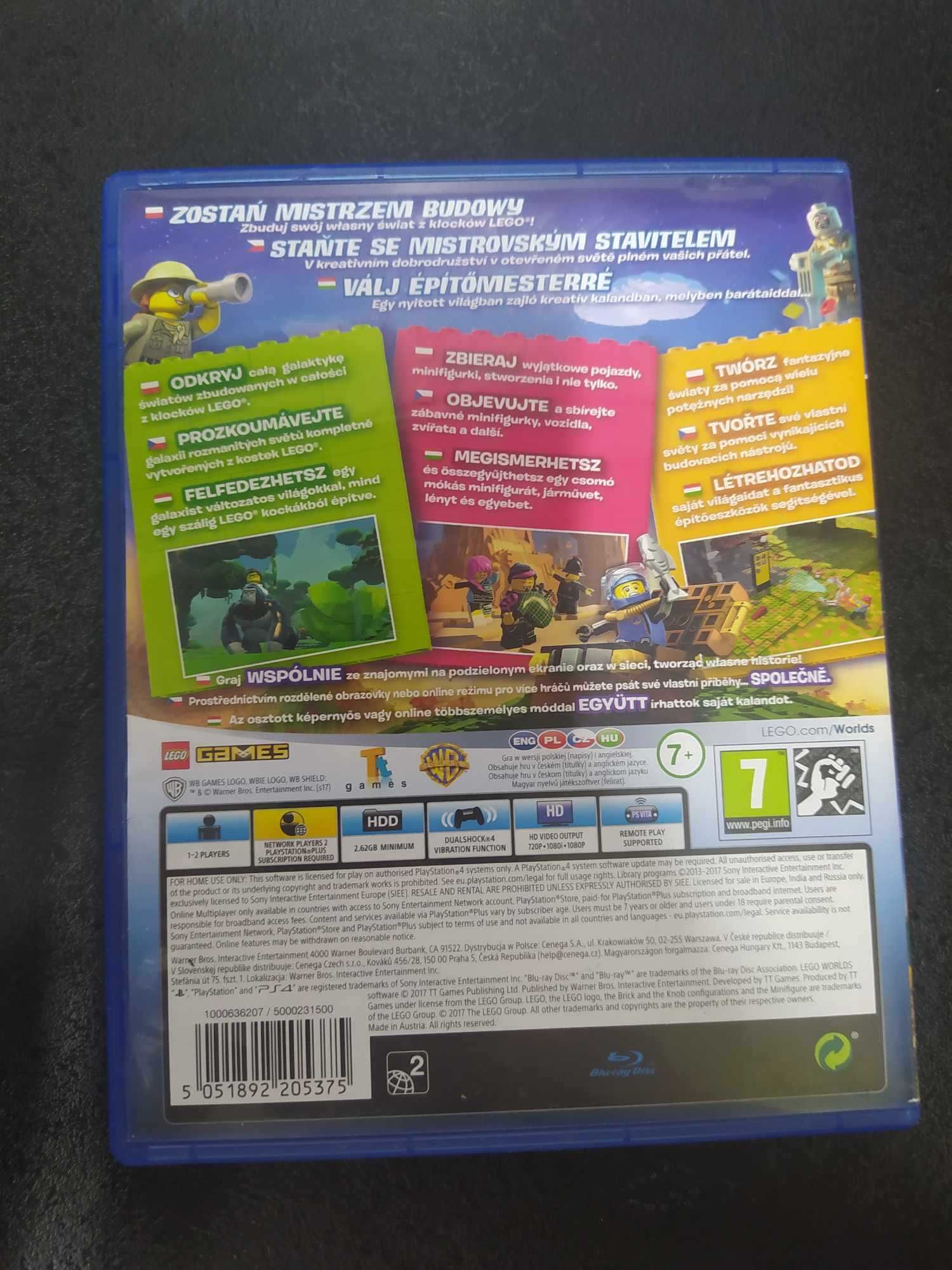LEGO Worlds PS4 Polska wersja
