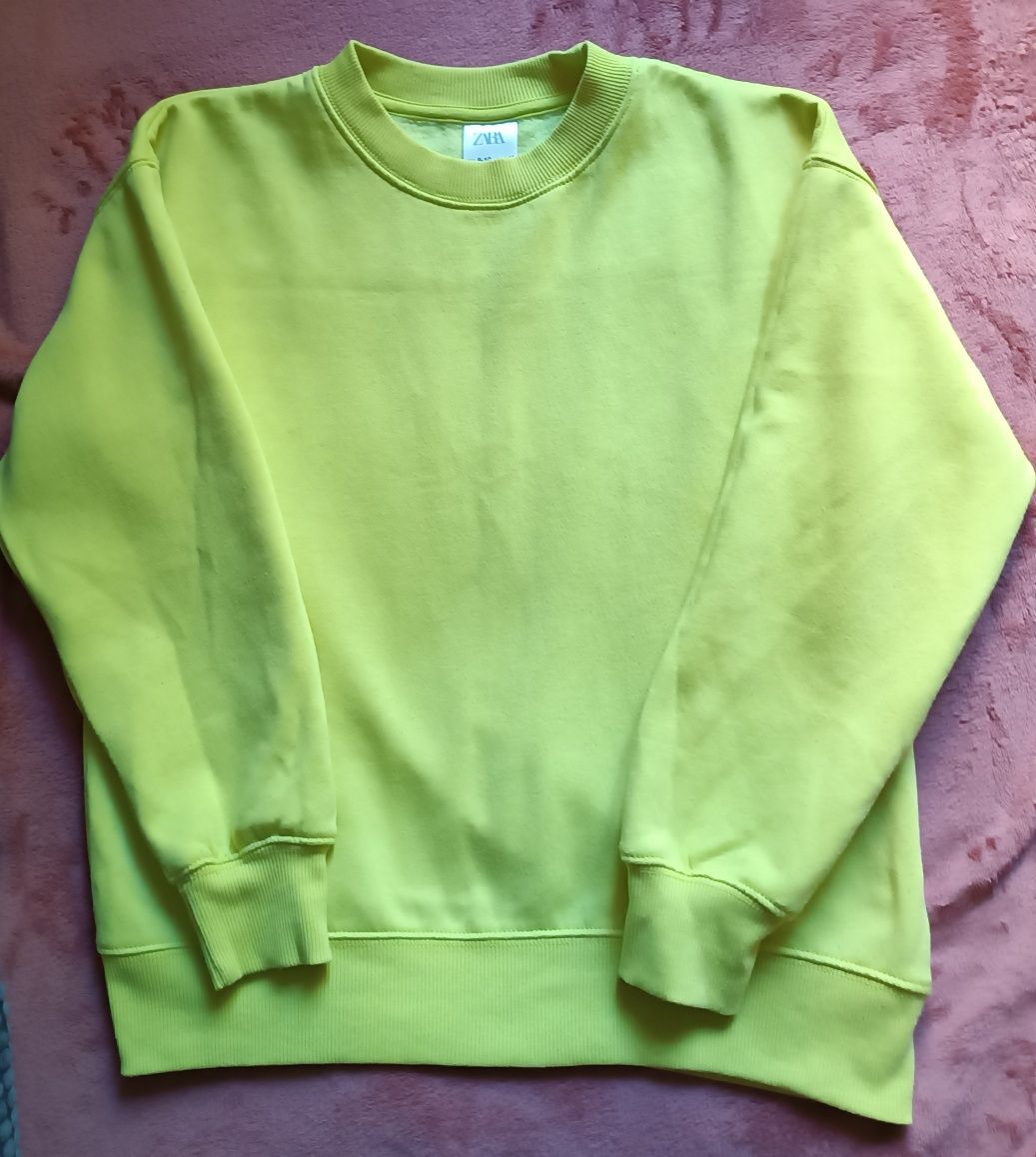 Neonowa bluza Zara r.140