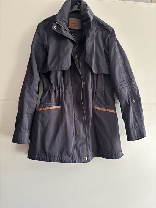 Kurtka damska Massimo Dutti rozm.M granatowa