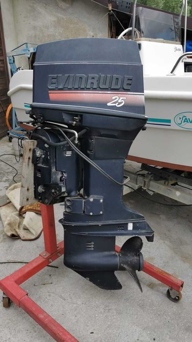 EVINRUDE 75 KM silnik zaburtowy power trim manetka zegary