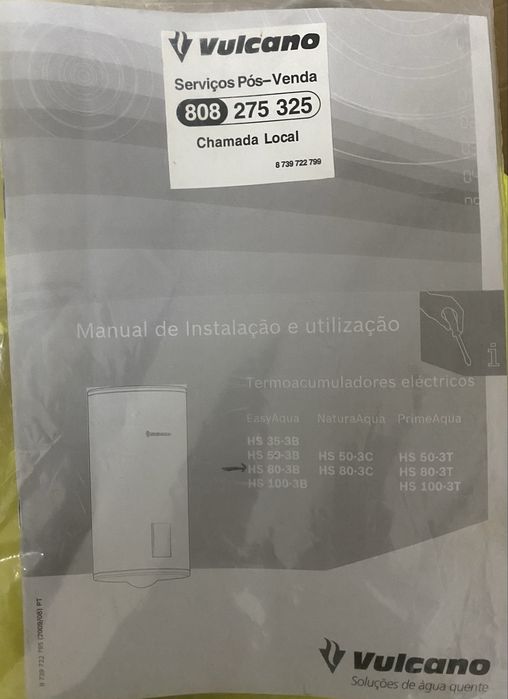 Termoacumulador vulcano