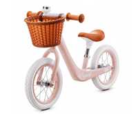 Rowerek biegowy KINDERKRAFT RAPID Pink - różowy + koszyk - NOWY