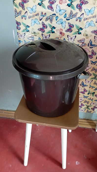 Ведро 15литров пластиковое новое