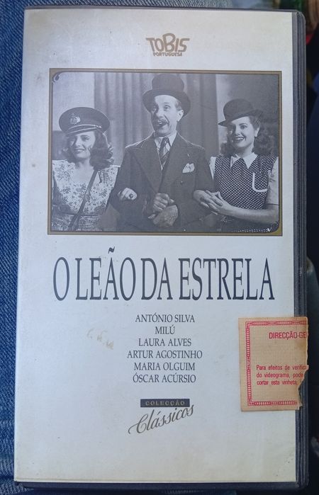 Filme português VHS "O Leão da Estrela"