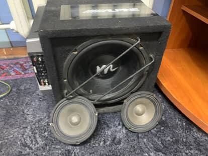 Продам комплект для автозвука