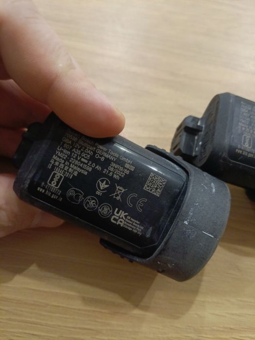 3 szt bateria akumulator Bosch 12v 2 Ah