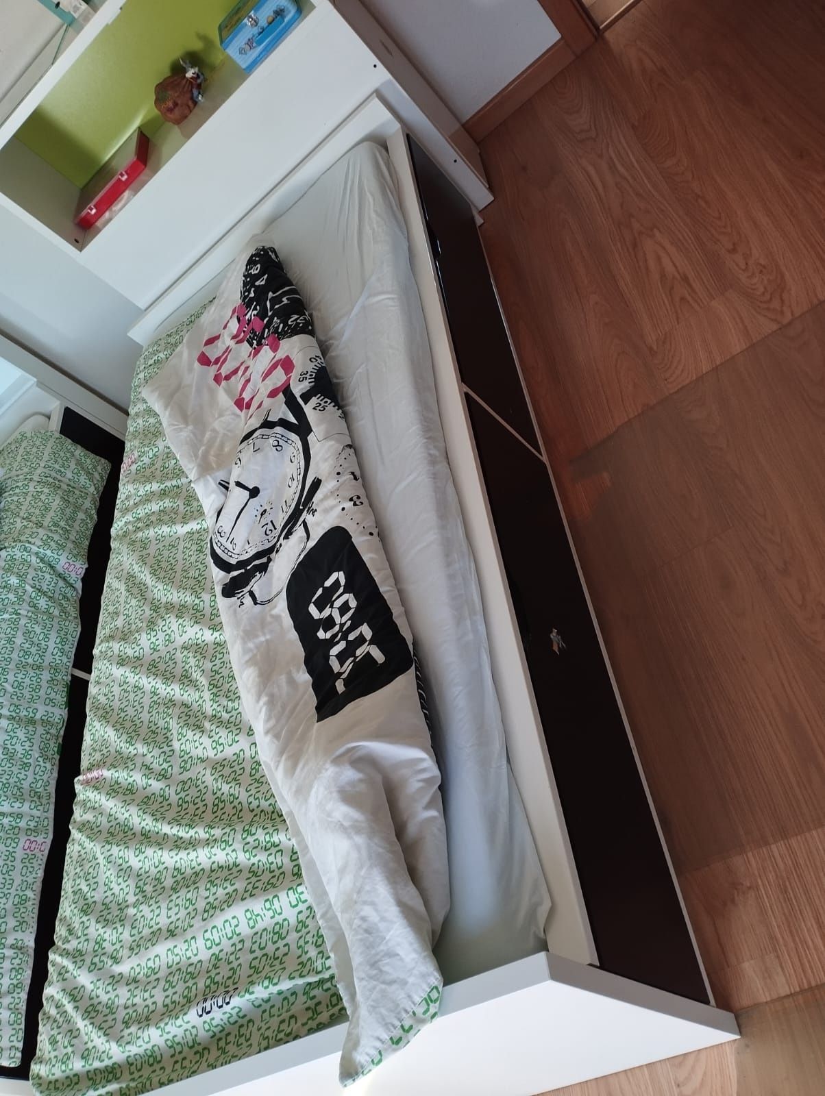 Cama+Colchão+Estrado+Cabeceira