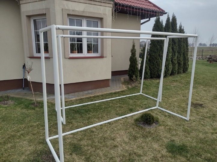 Bramka 3x2 solidna z siatką DOWÓZ