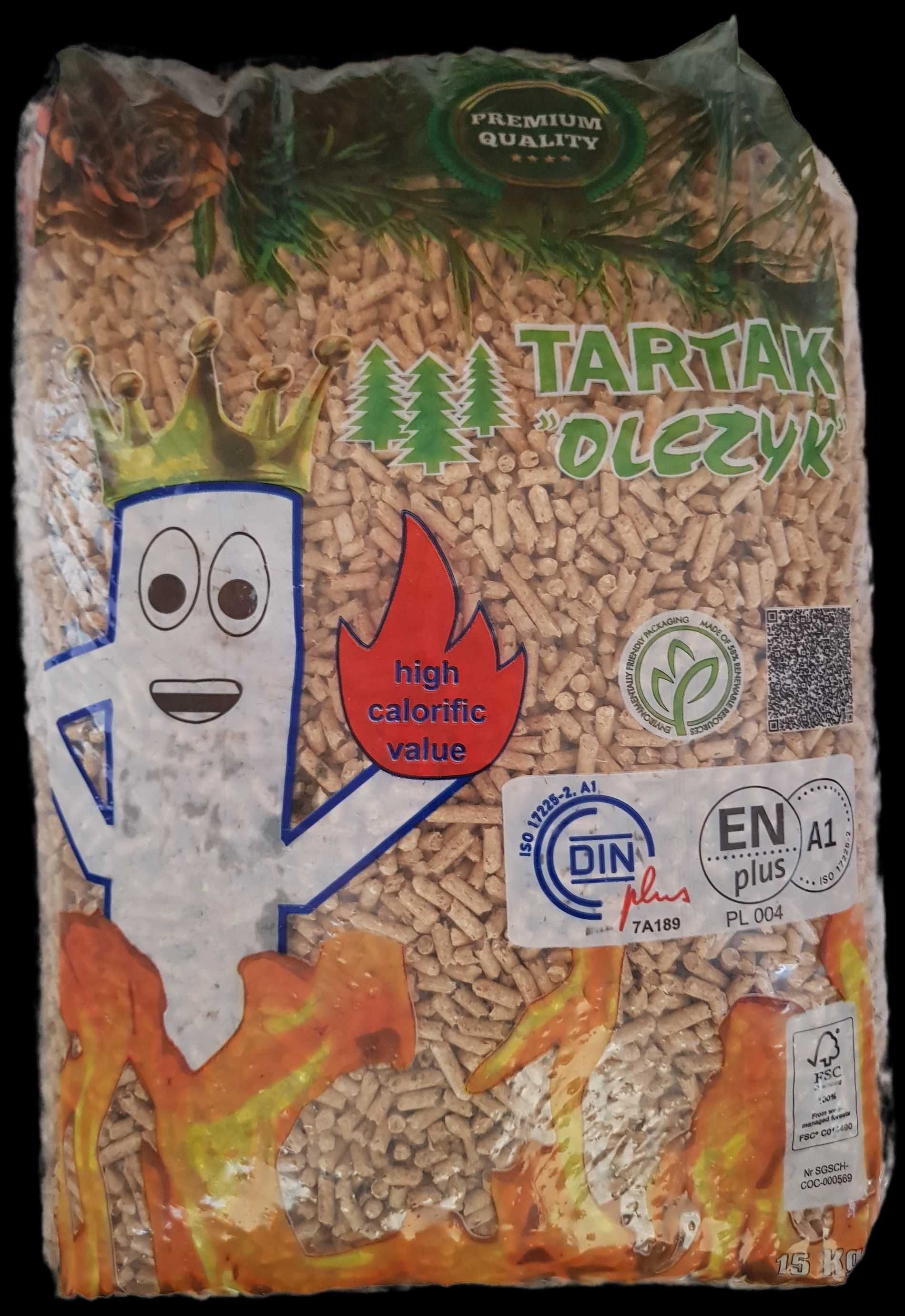 Pellet Olczyk Premium A1 ENPlus DINplus