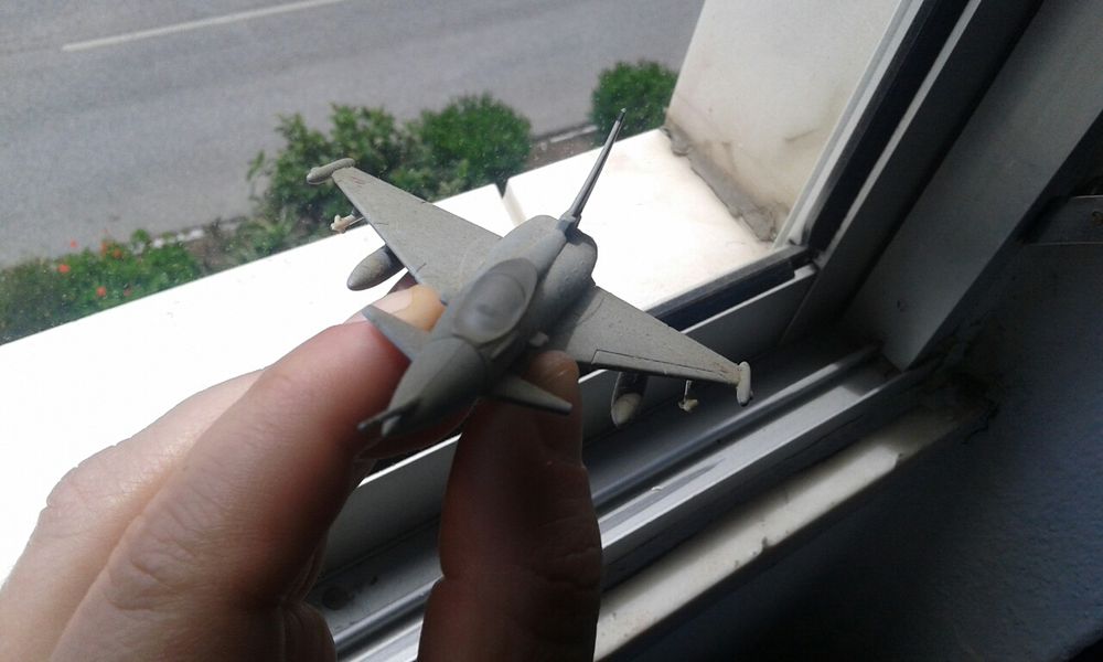 Kitt de metal avião eurofigther thyphoon
