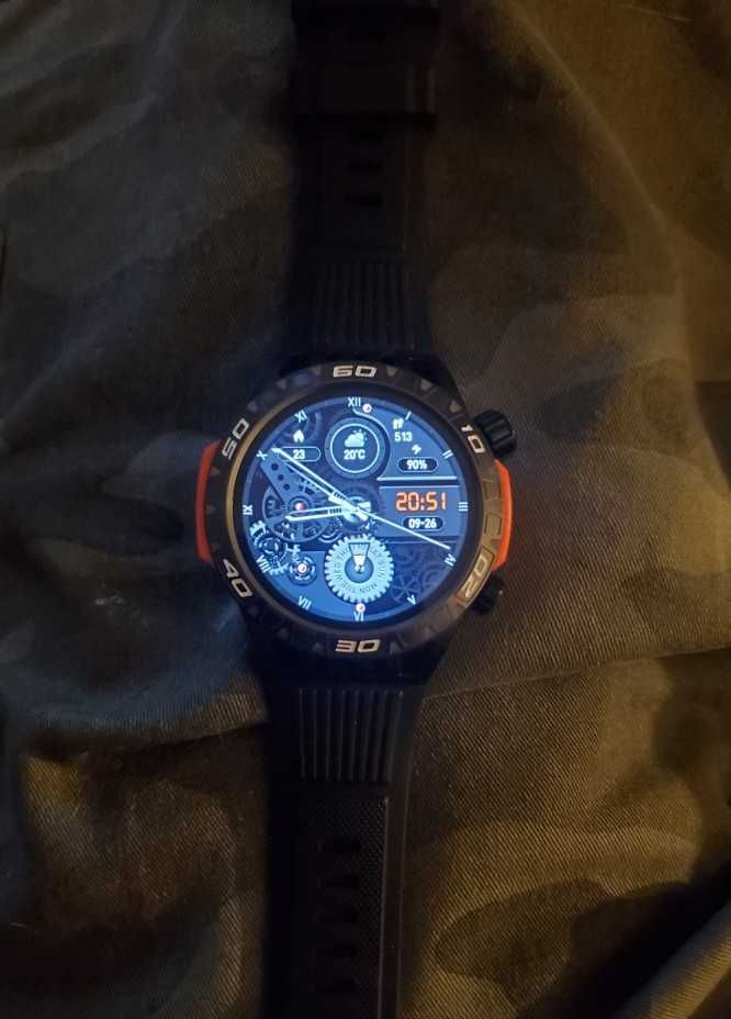 Смарт часы Smart watch тактичний годинник компас led фонарик тактика