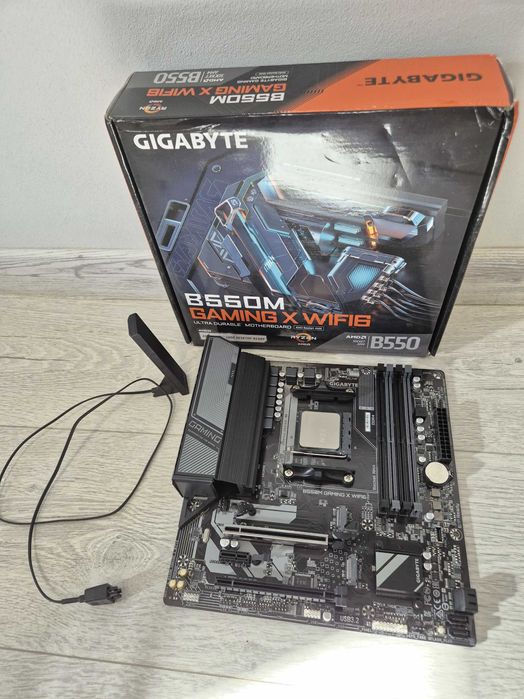 AM4 сет Ryzen 7 5700X 8я\16п 4.6GHz+плата B550 Gaming X WiFi6. TradeIN