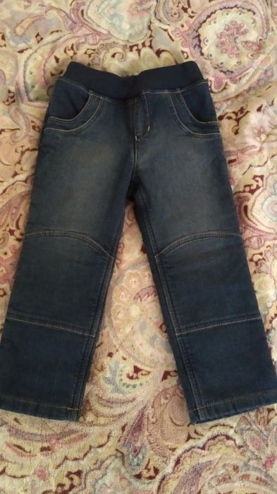 Джинсы утеплённые 98-104 размер