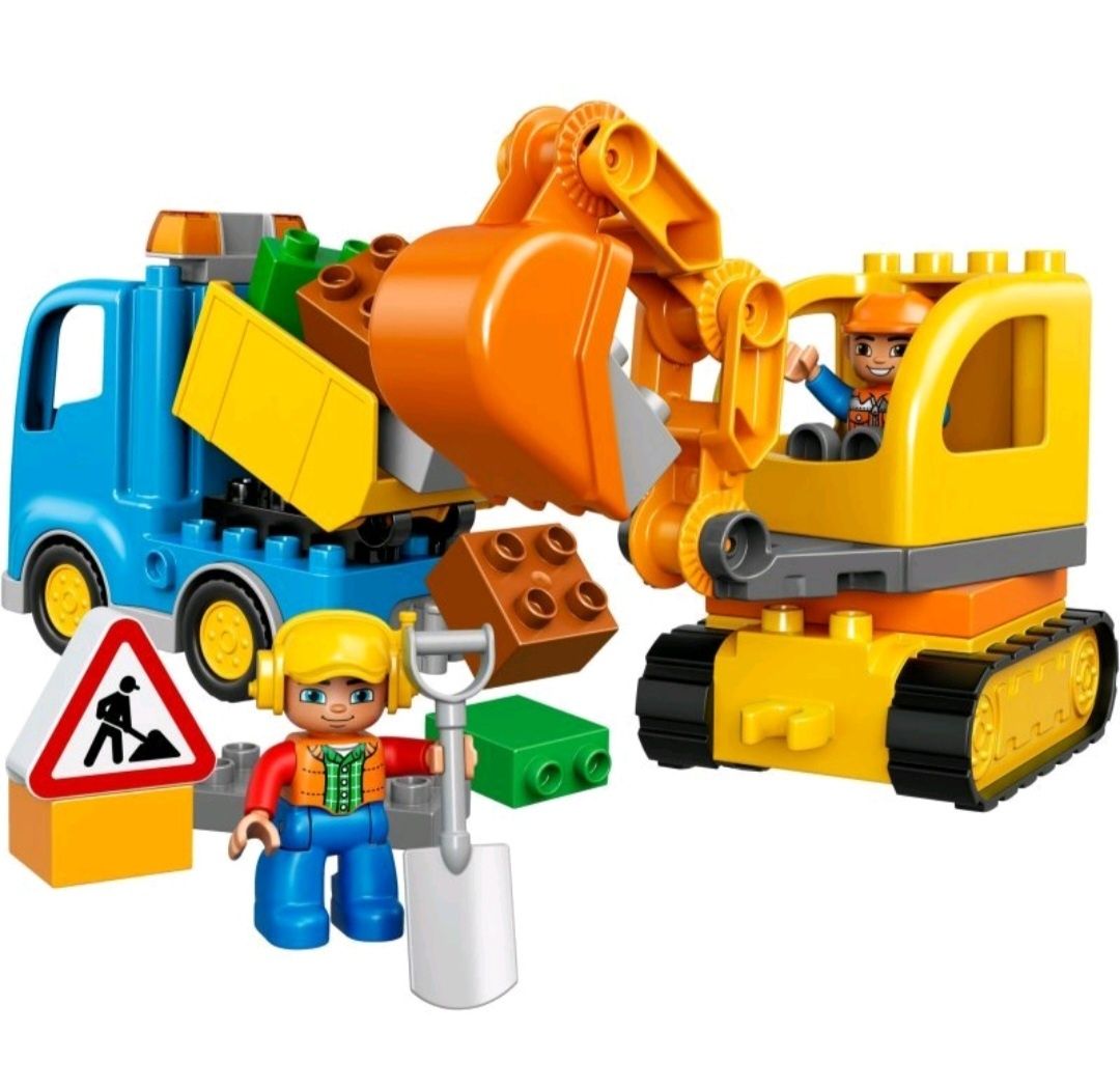 Lego Duplo 10812 koparka gąsienicowa i wywrotka