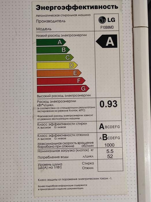 Пральна машина LG