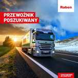 Poszukiwany przewoźnik 13,6 naczepa (FTL). Praca po kraju