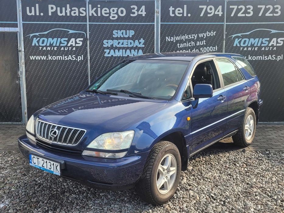 Lexus RX300 201KM 2002 * AUTOMAT skóry el szyby klima SALON PL *