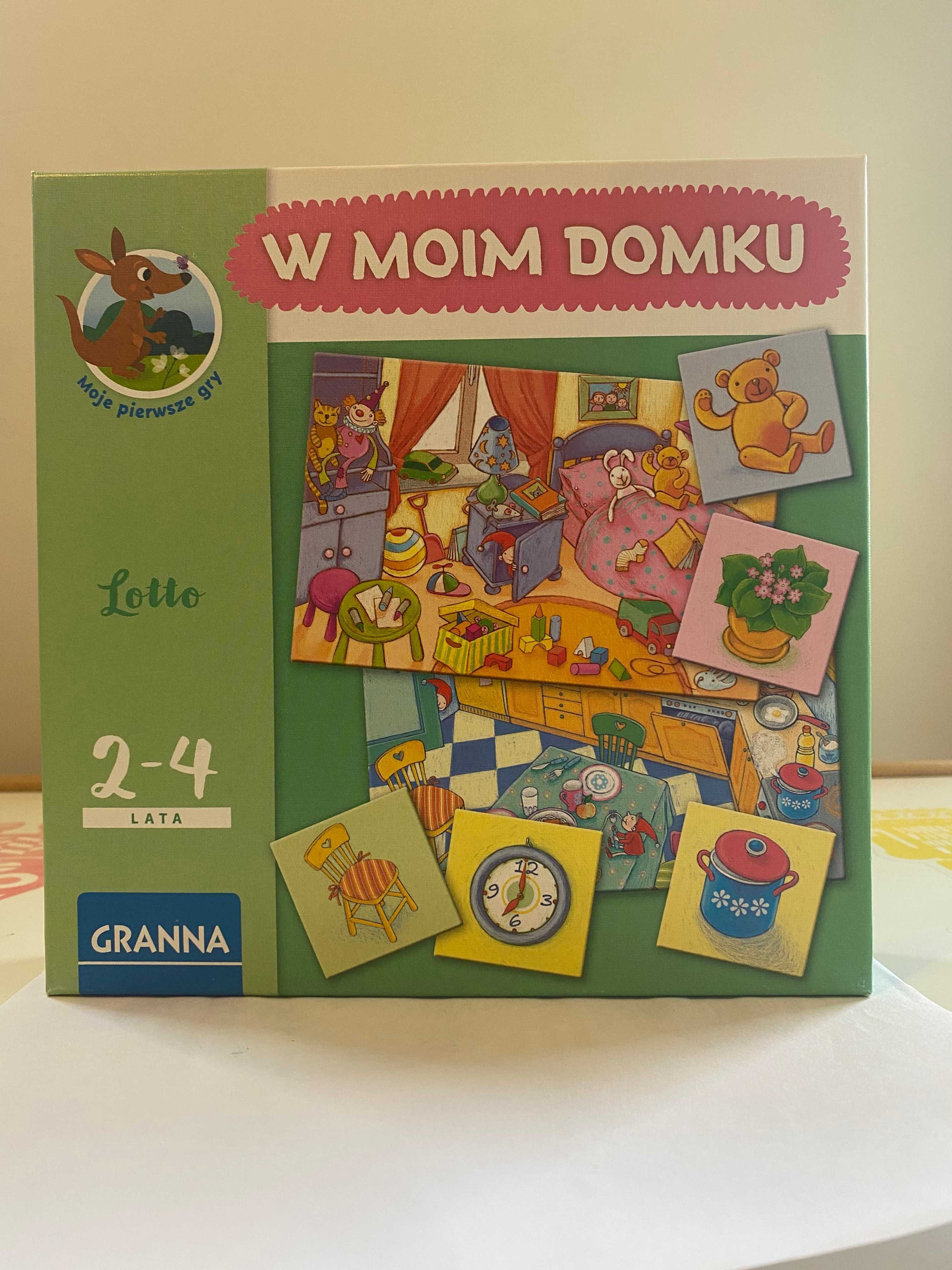 układanka "w moim domku" 2-4 lata