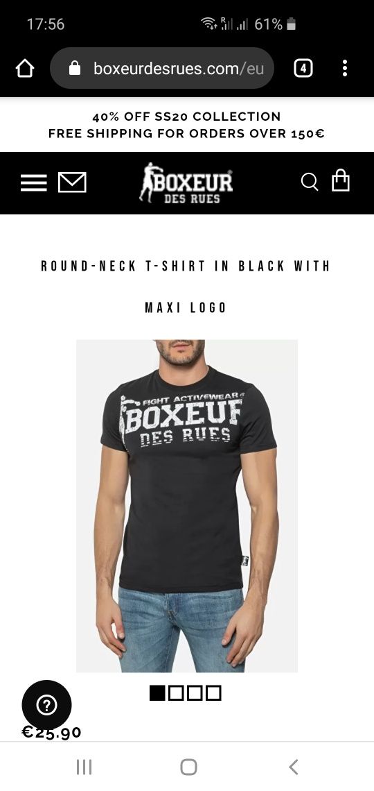 Nowa koszulka Boxeur Des Rues XXL