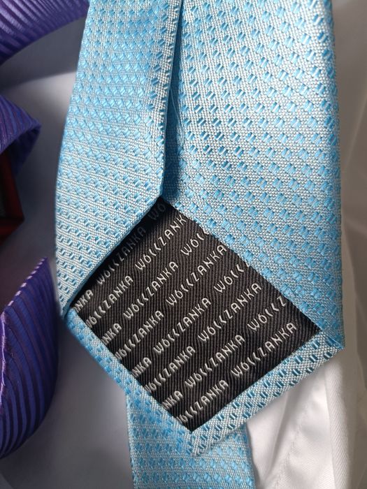 Trzy eleganckie krawaty