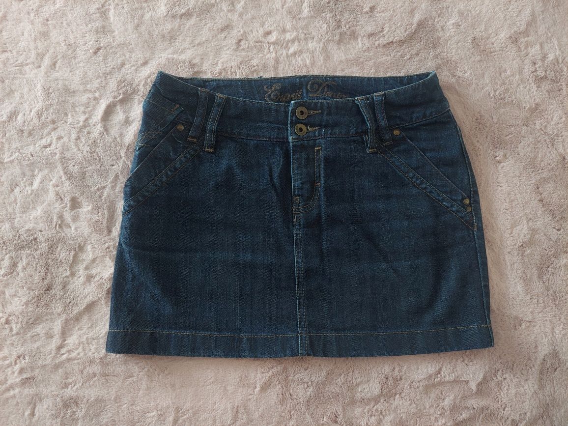 ESPRIT mini spódniczka jeansowa rozm. S 36