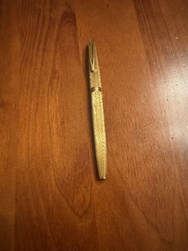 Caneta Waterman C/F em ouro