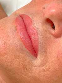 Micropigmentaçāo labial