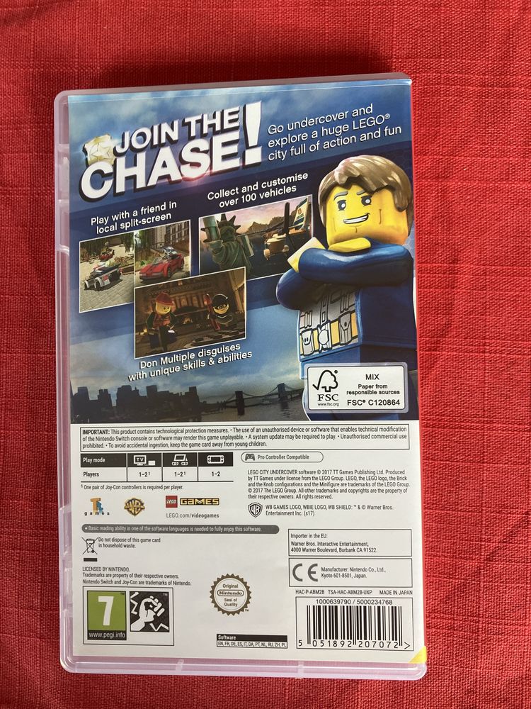 Nintendo switch lego city