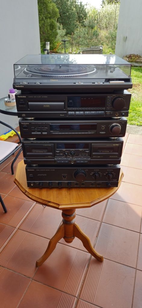 Zestaw Technics SL-PG520A,ST-GT550,RS-TR474,SU-VX600,SL-BD3D ,Pilot