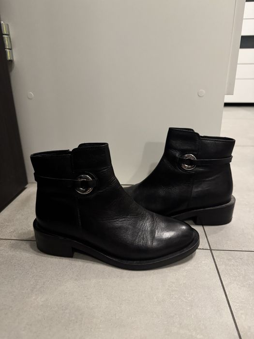 Botki dsmskie skorzane gino rossi