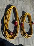 2 Stk. Kabel po 25 m=5*4 mm2 z 4 wtykami 32 amper kompletne