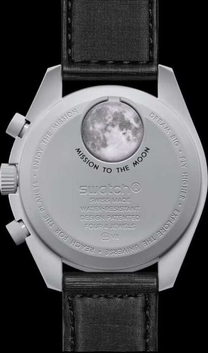 NOVO/EMBALAGEM - OMEGA SPEEDMASTER - SWATCH MISSION TO THE MOON