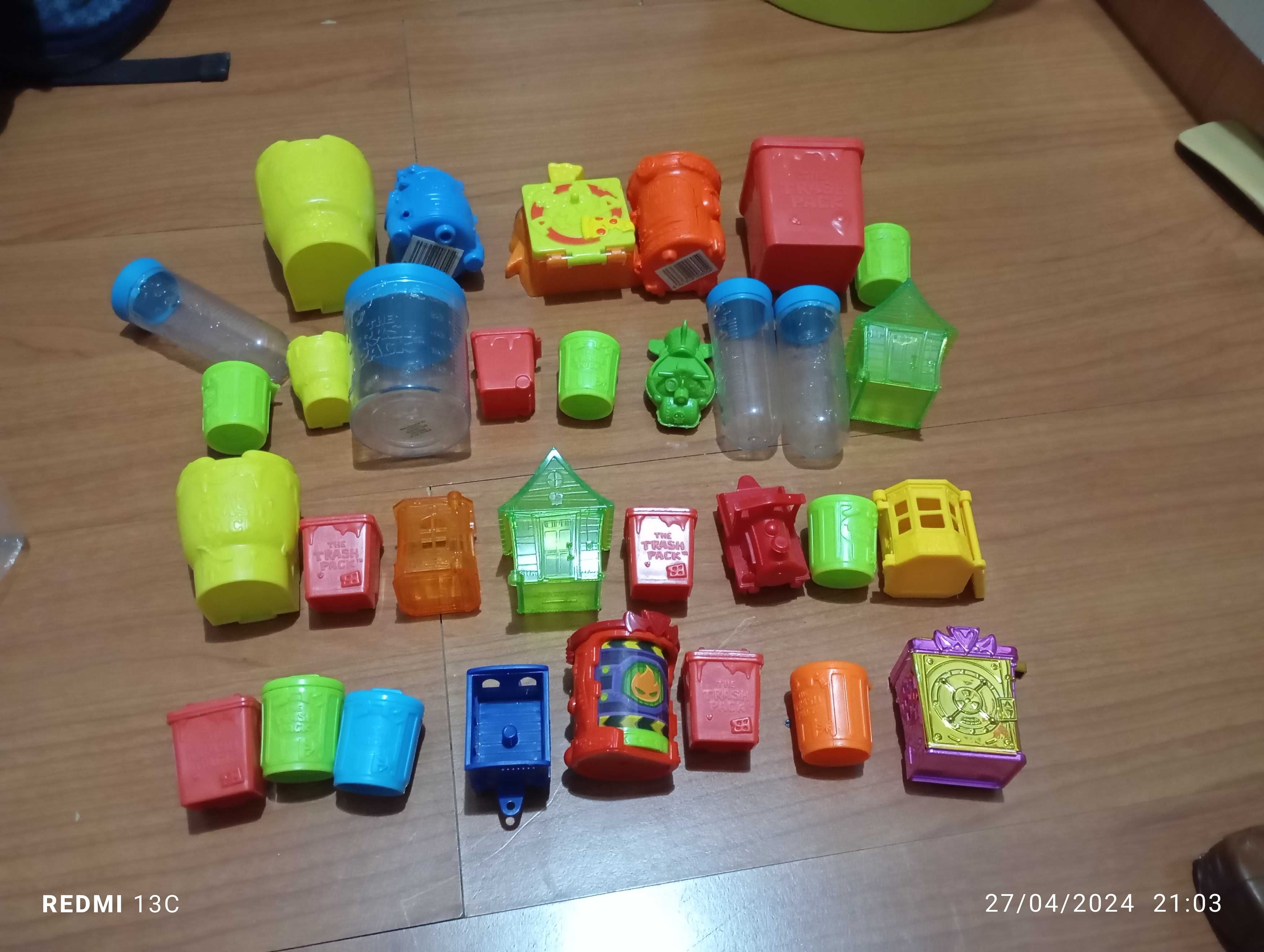 Zomblings,Trash pack e acessórios