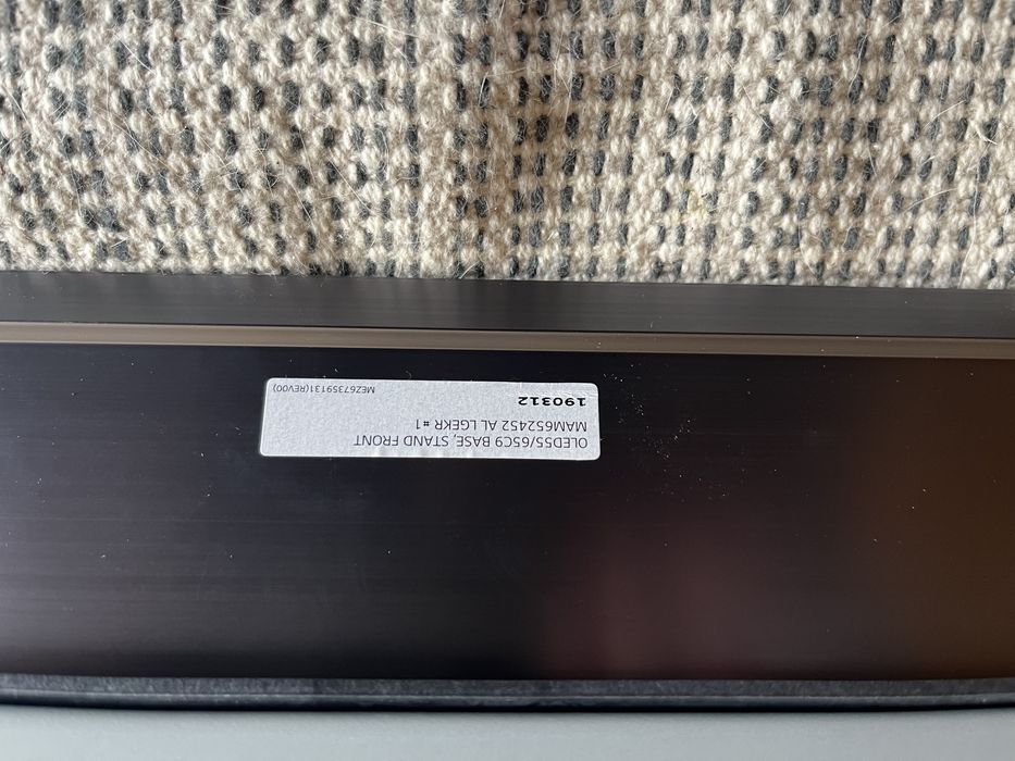 Suporte tv LG Oled c9